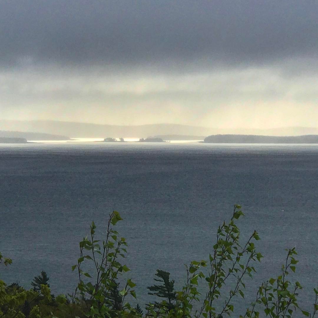 Come on over here sun!  #acadia – Trevor