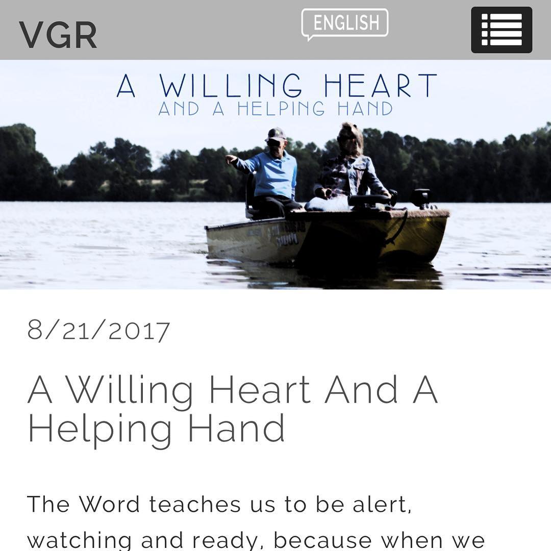 So proud of my father in law!! Check out branham.org for the testimony video of how God used him to save a young girls life. You will be blessed! – Trevor