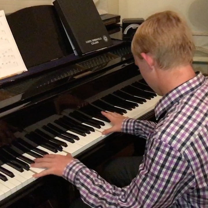 When you stay at a house with a grand piano… – Trevor